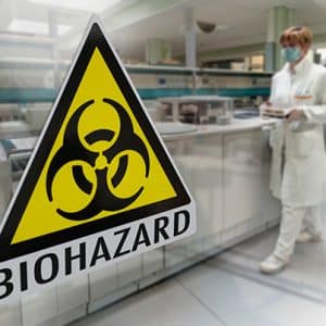 Laboratoire biohazard engagé dans la biosécurité